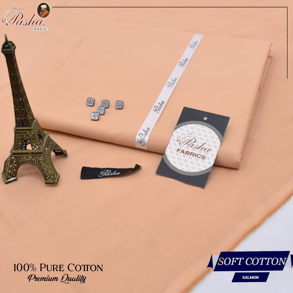 Pasha Soft Cotton | Salmon