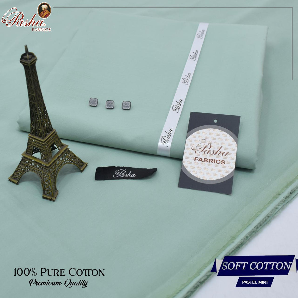Pasha Soft Cotton | Pastel Mint
