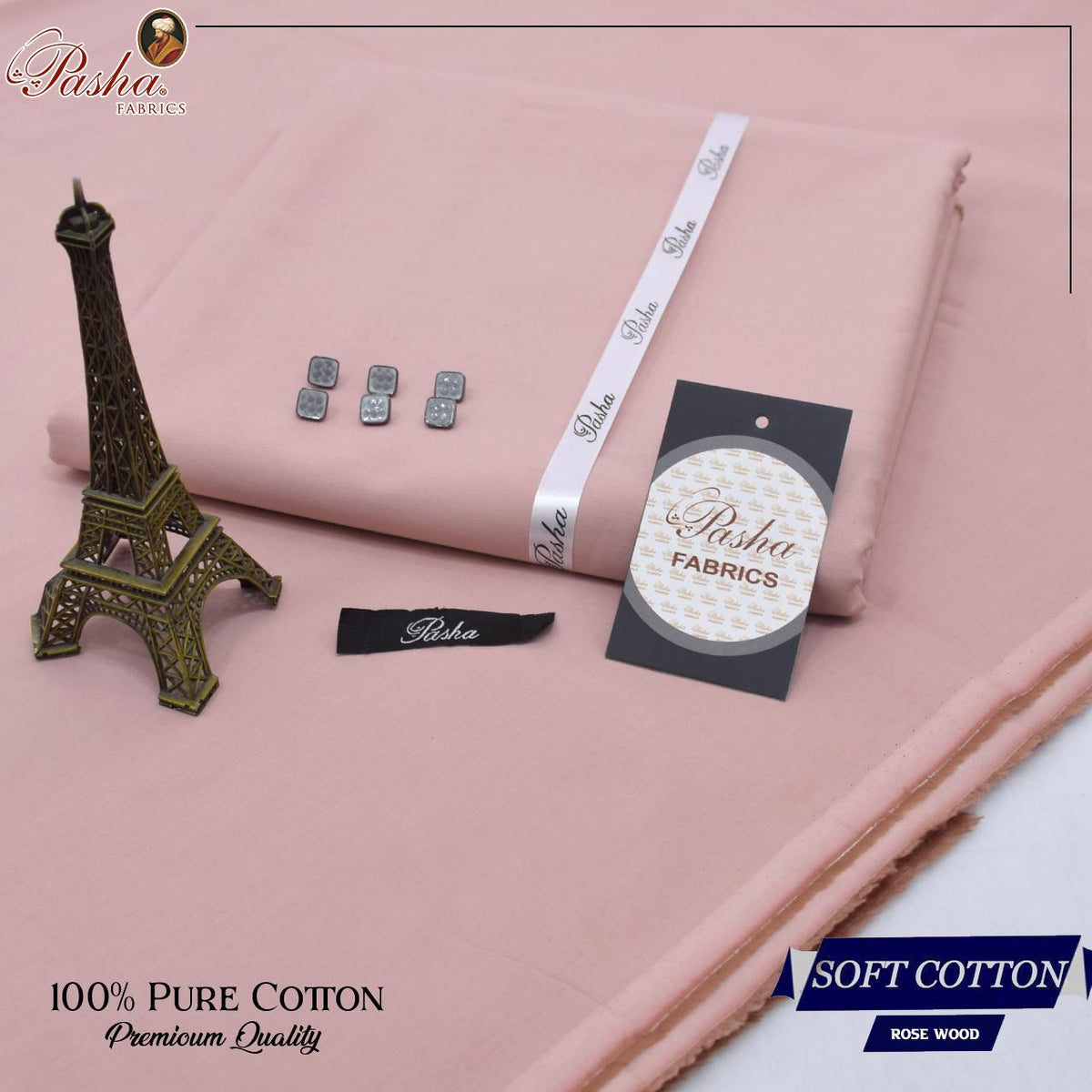 Pasha Soft Cotton | Rose Wood