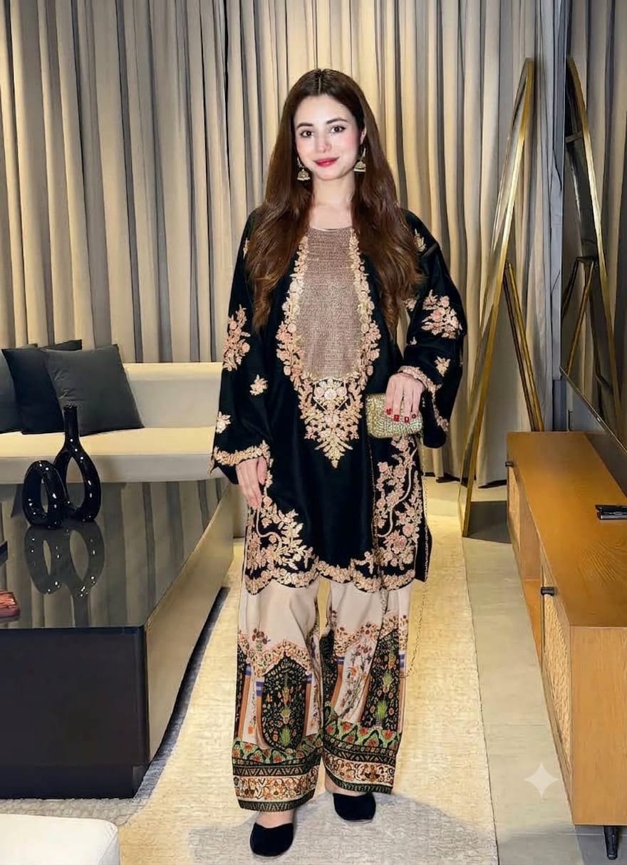 2PC PURE VELVET [ETHNIC]