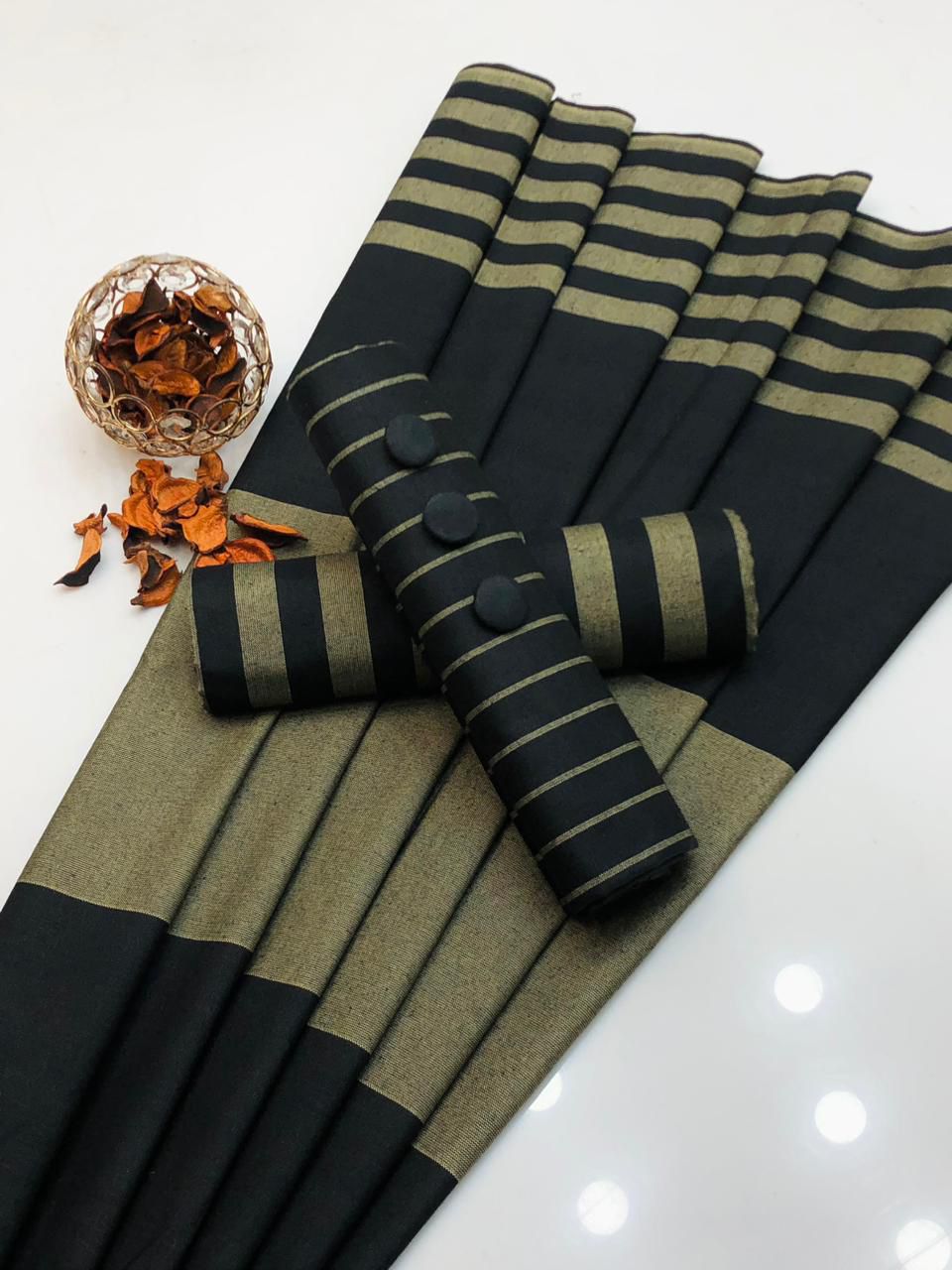 3pc Multani Khaddi | BLACK SKIN