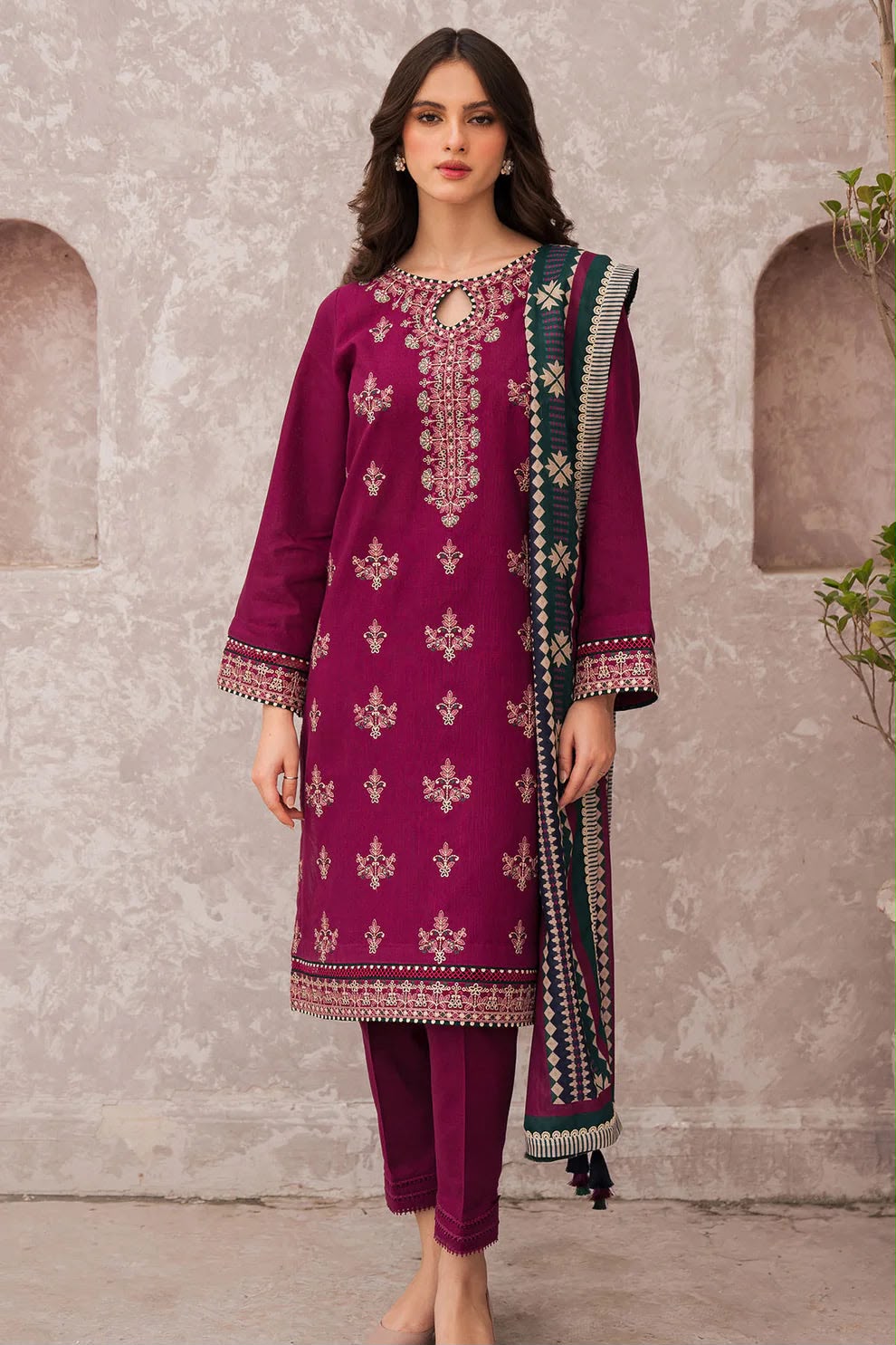 3PC EMB DHANAK [JAZMIN]