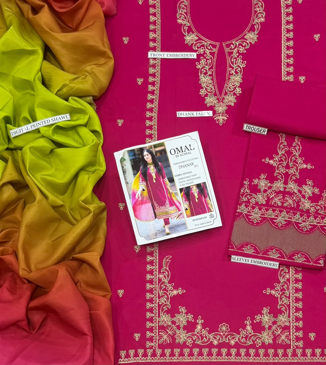 3PC EMB DHANAK [OMAL]