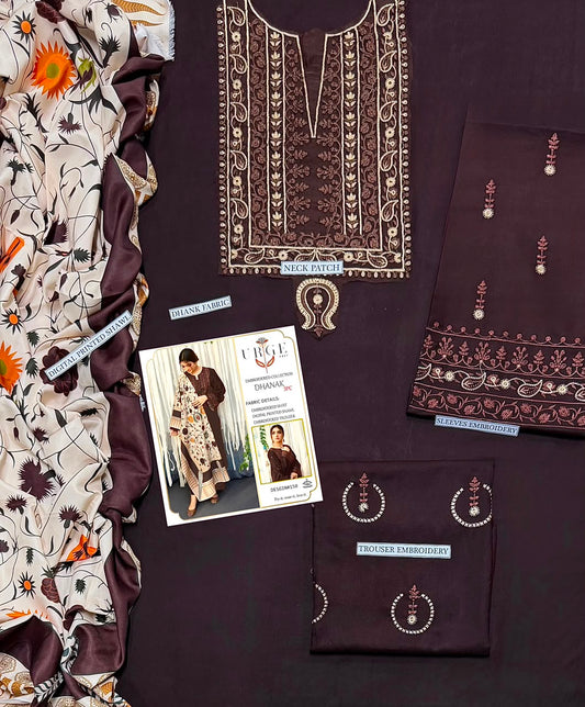 3PC EMB DHANAK [URGE]