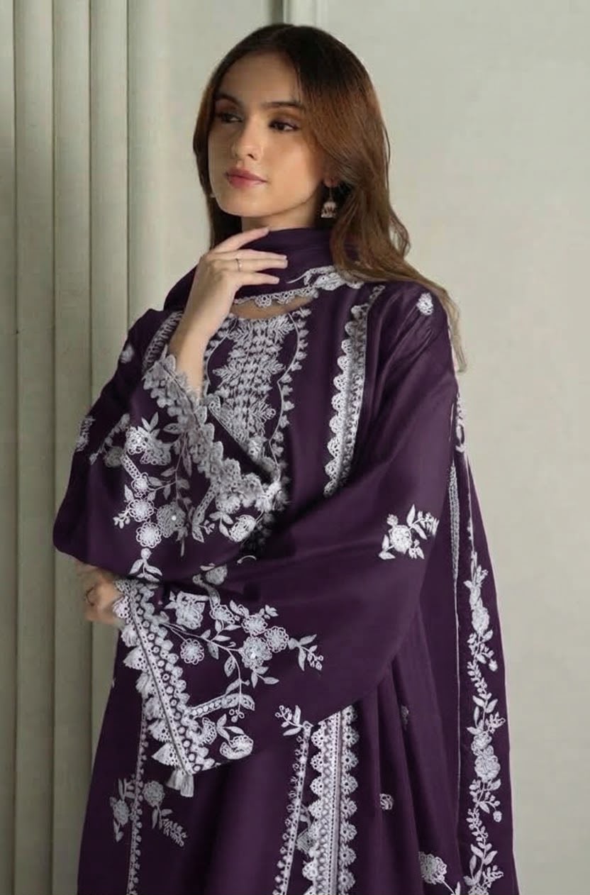 3PC DHANAK [PURPLE]