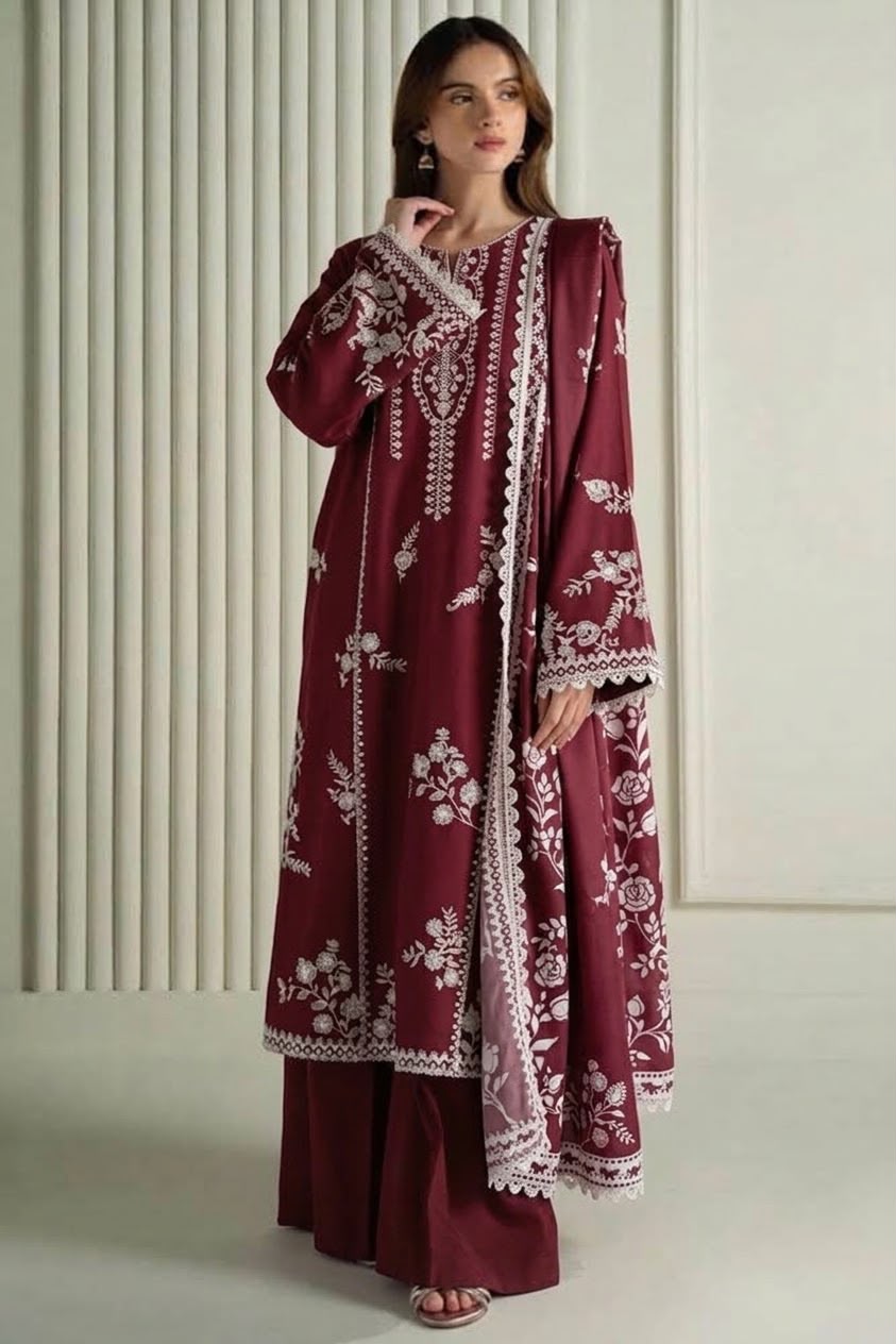 3PC DHANAK [RED]