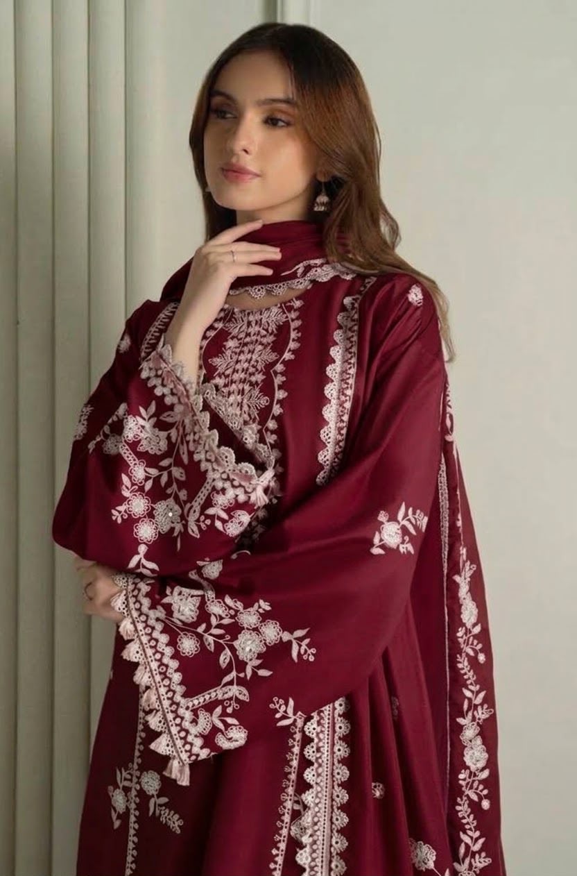 3PC DHANAK [RED]