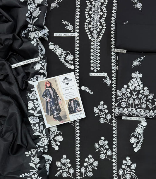 3PC DHANAK [BLACK]