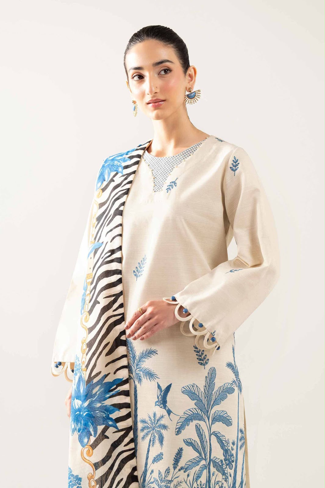 3PC EMB DHANAK [NISHAT]