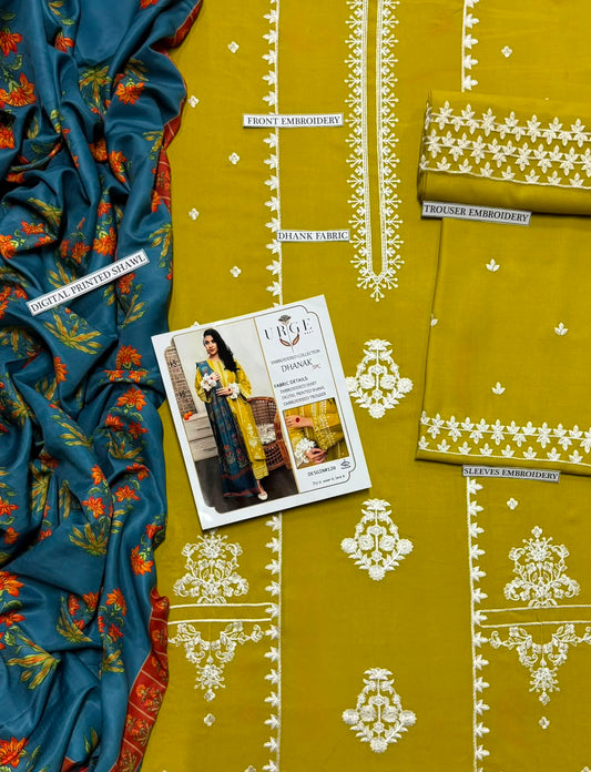 3PC EMB DHANAK [URGE]