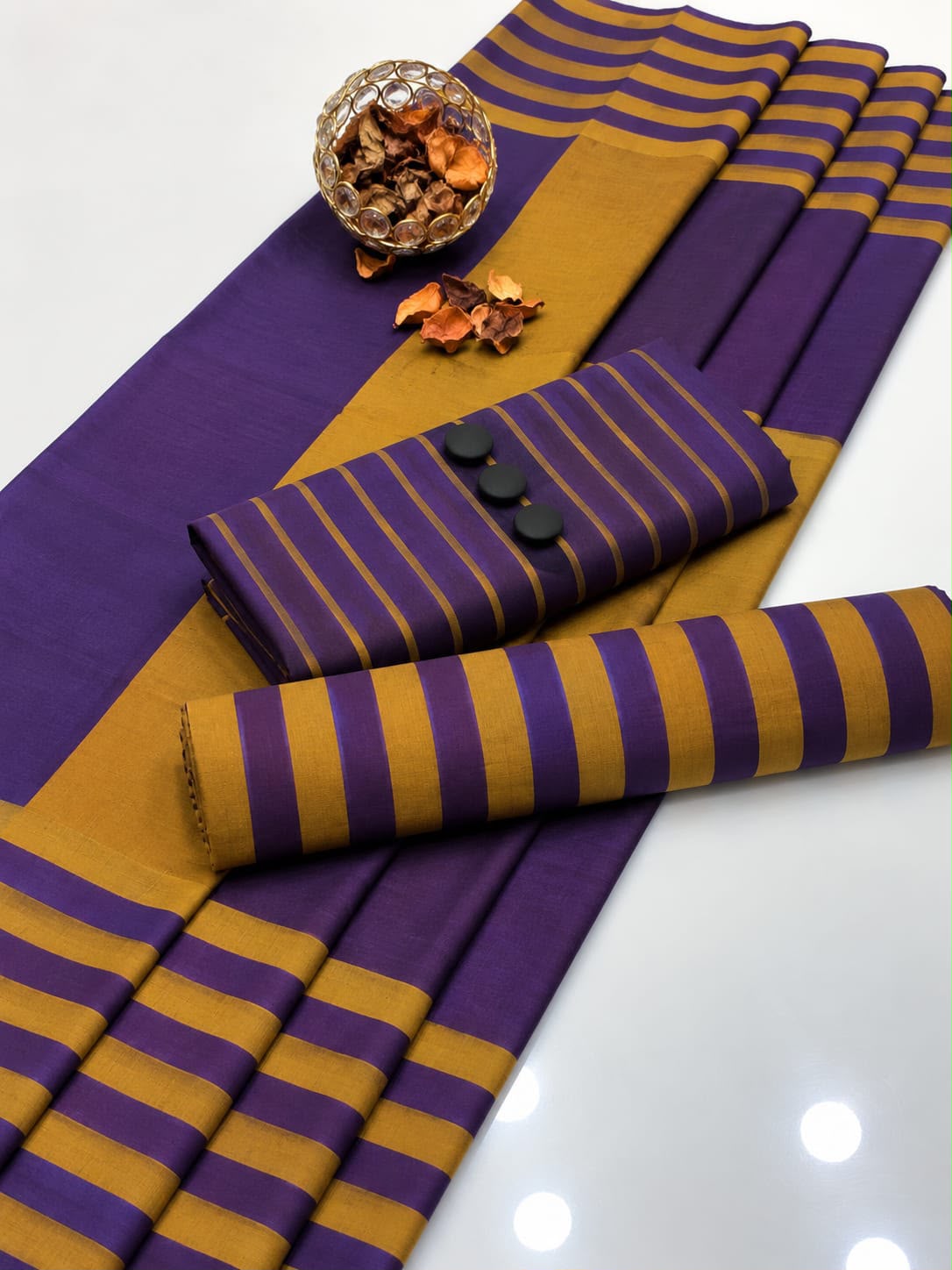 3pc Multani Khaddi | PURPLE MUSTARD